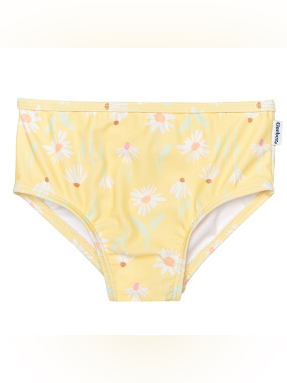 ☀️Gerber Girls Yellow Daise's 🍭Floral Tankini Swimsuit 2T- NWOT - Picture 3 of 7